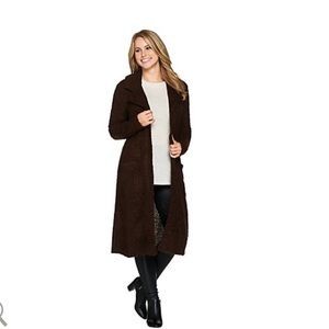 Lisa Rinna Collection Duster with Oversize Duster